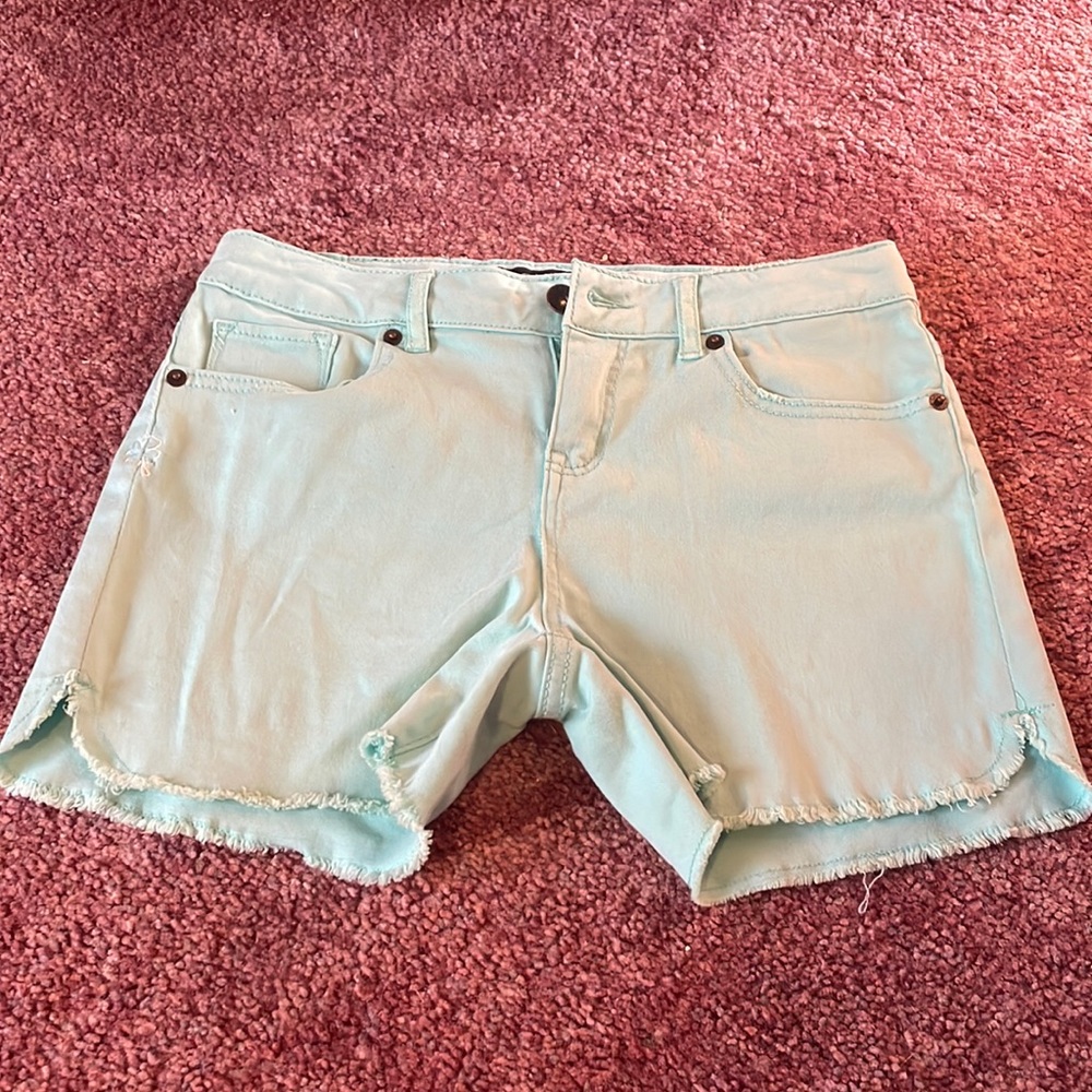 Teal, Size 12, Lucky Brand, jean shorts for girls